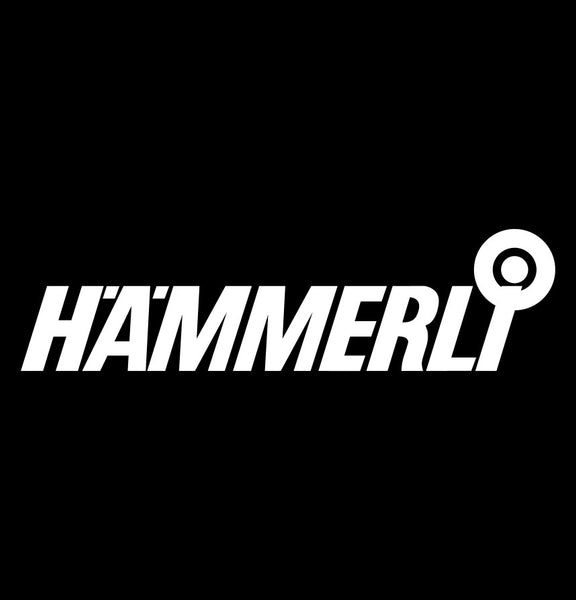 Hammerli decal, firearms decal sticker