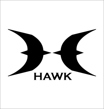 hawk treestands decal, sticker, hunting fishing decal, car sticker