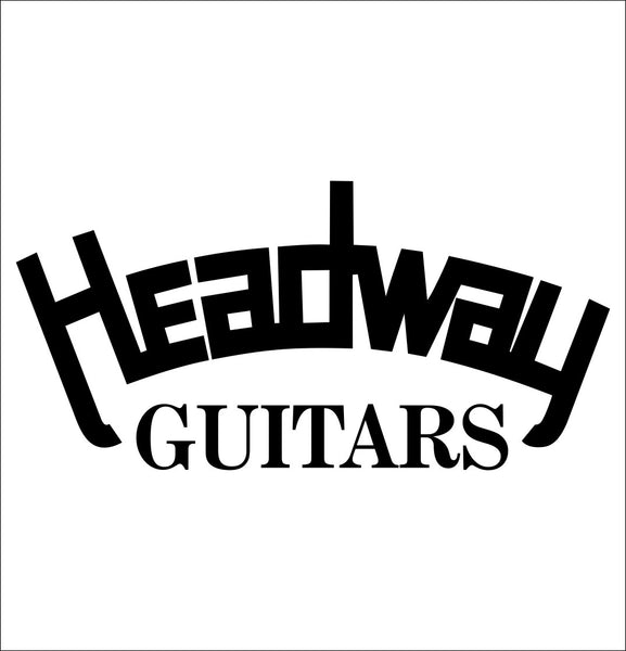Headway decal, music instrument decal, car decal sticker