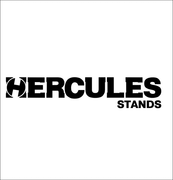 Hercules Stands decal, music instrument decal, car decal sticker