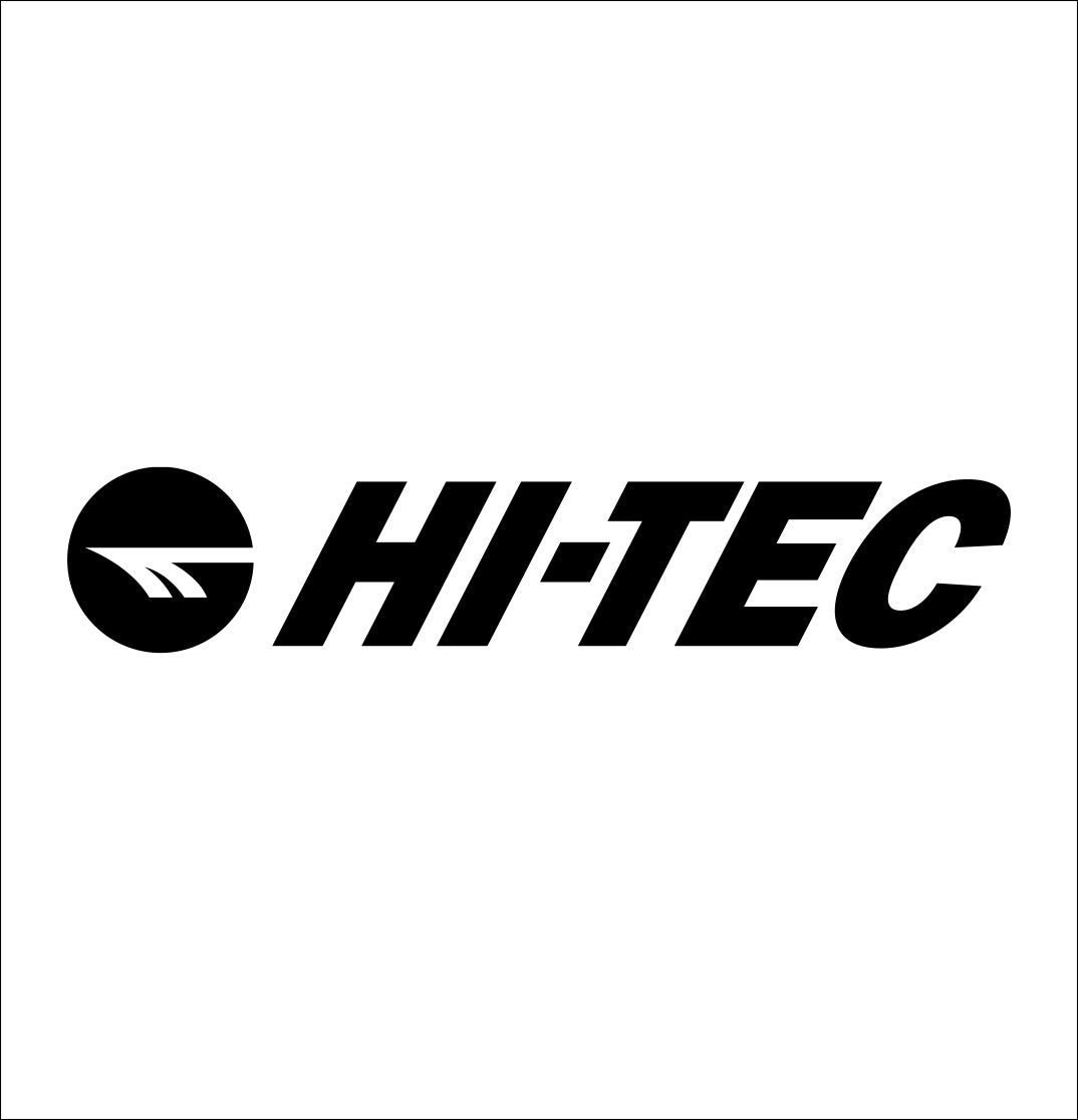 hi tec sportswear decal, car decal sticker