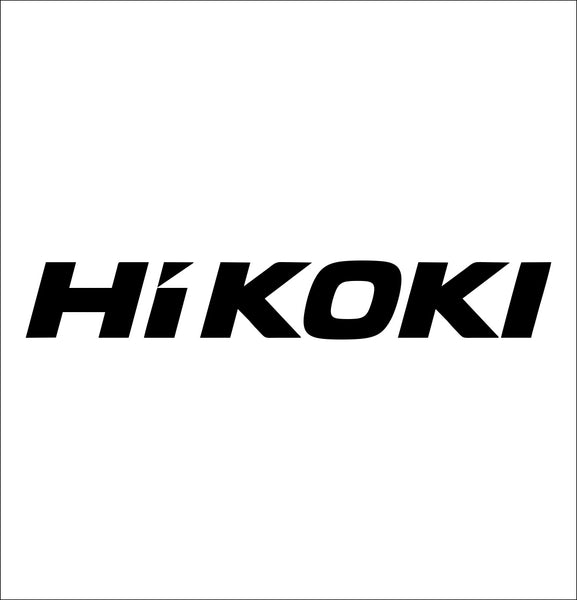 hikoki decal, car decal sticker