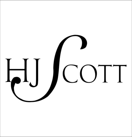 HJ Scott decal, darts decal, car decal sticker