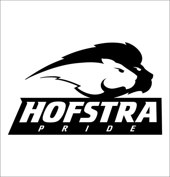 Hofstra Pride decal, car decal sticker, college football