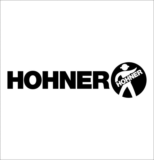 Hohner decal, music instrument decal, car decal sticker
