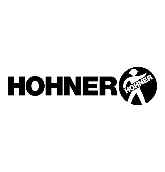 Hohner decal, music instrument decal, car decal sticker