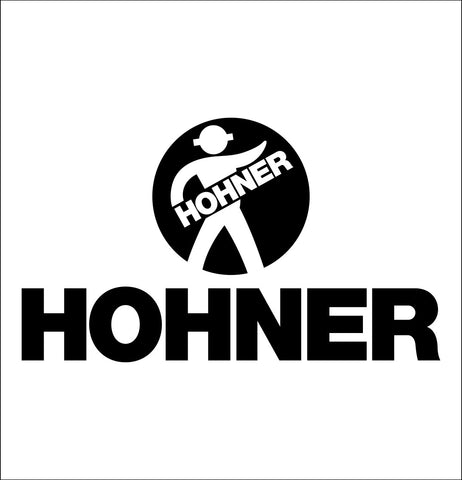 Hohner decal, music instrument decal, car decal sticker