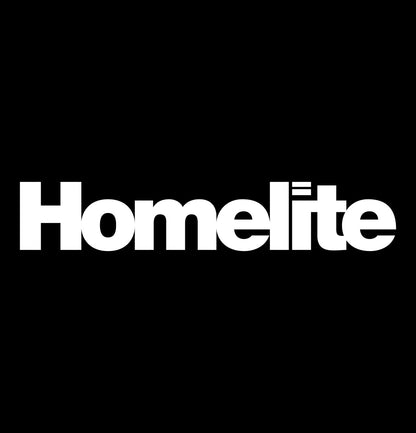 homelite decal, car decal sticker