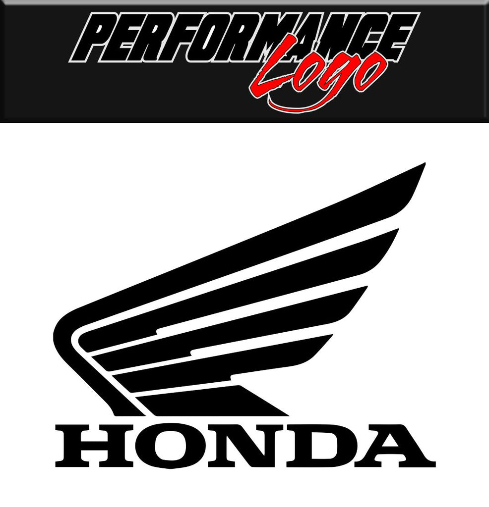 Honda decal performance decal sticker