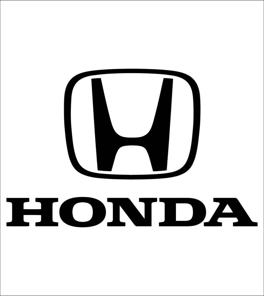 Honda decal, sticker, car decal