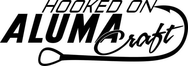 hooked on alumacraft fishing decal - North 49 Decals