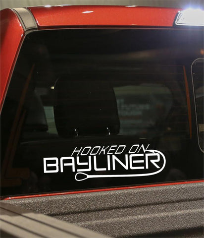 hooked on bayliner decal - North 49 Decals