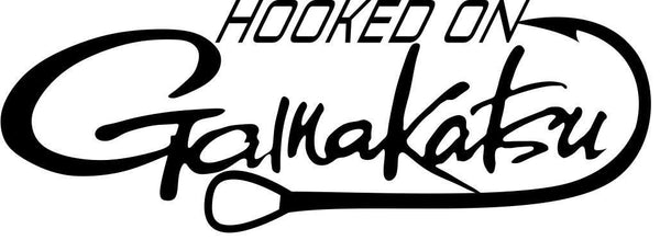 hooked on gamakatsu fishing logo decal - North 49 Decals