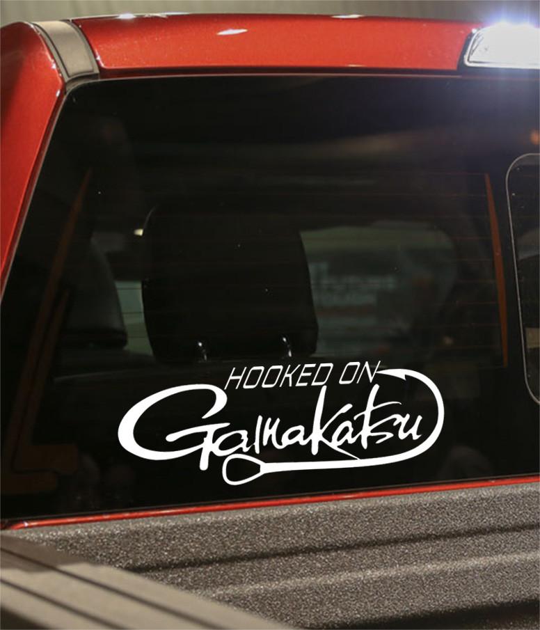 Hooked on Gamakatsu decal