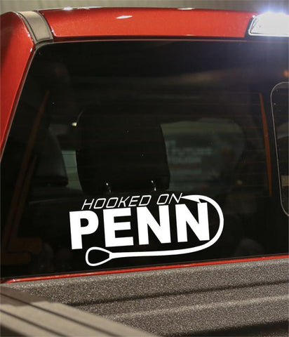 hooked on penn decal - North 49 Decals