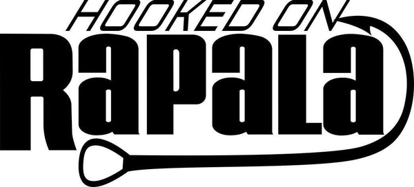 hooked on rapala fishing decal - North 49 Decals