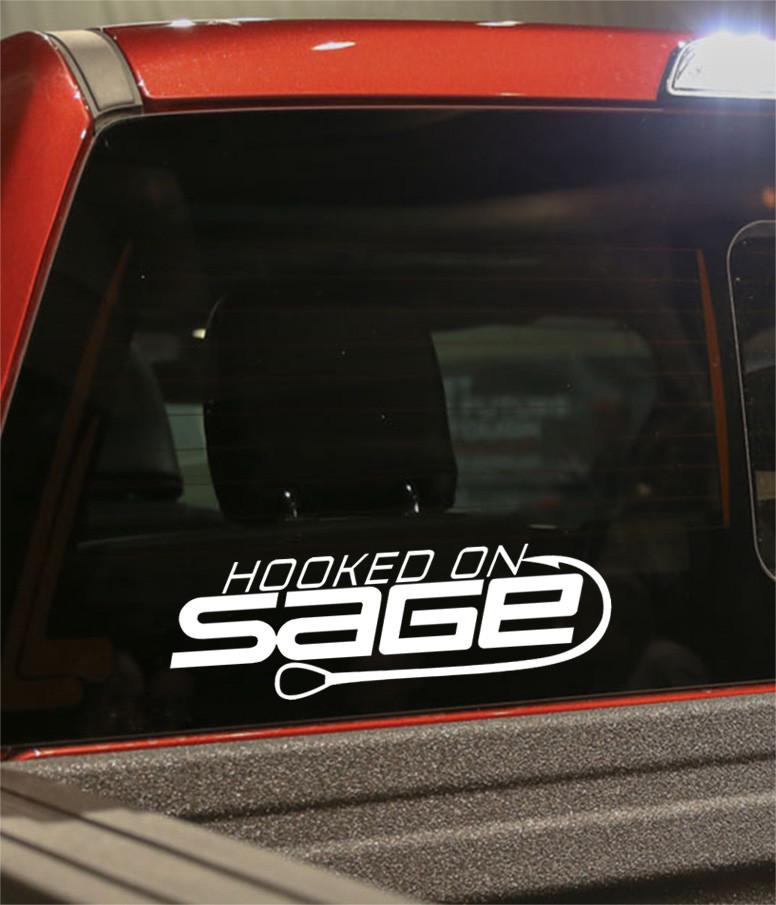 Hooked on Sage decal – North 49 Decals
