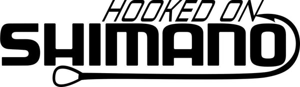 hooked on shimano fishing decal - North 49 Decals