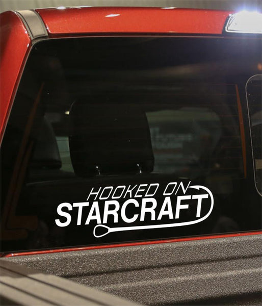 hooked on starcraft decal - North 49 Decals