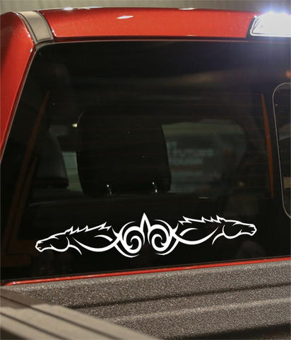 horse 2 flaming animal decal - North 49 Decals