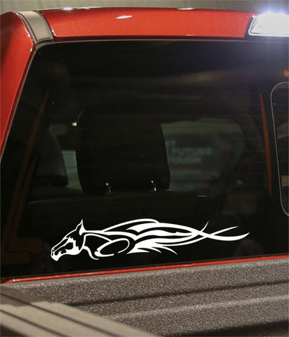 horse 3 flaming animal decal - North 49 Decals