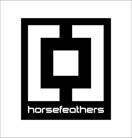 Horsefeathers decal, sticker, ski snowboard decal