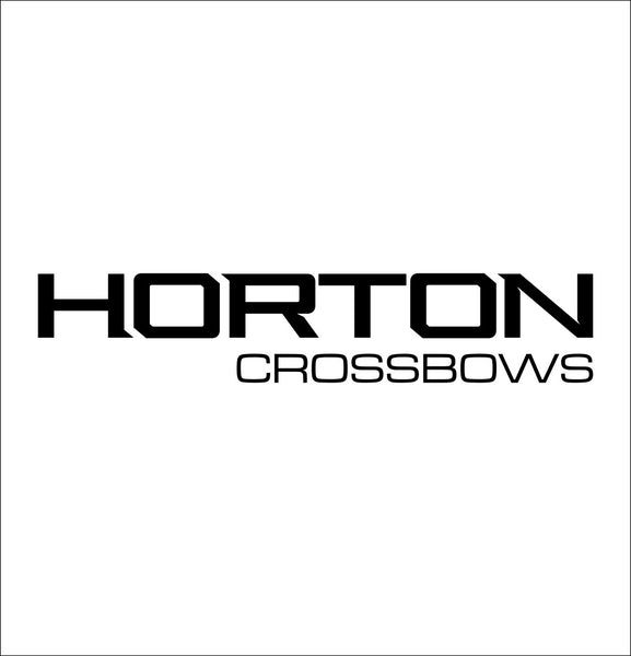 Horton Crossbows decal, sticker, hunting fishing decal