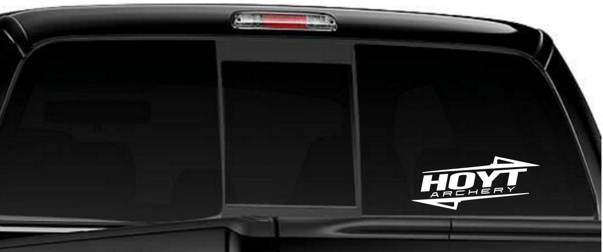 hoyt archery decal, car decal sticker