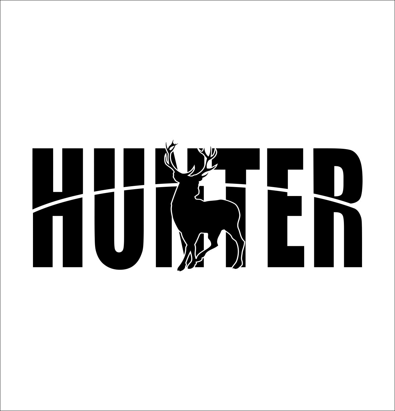 Hunter Waring Sticker Hunter hunting decal – North 49 Decals