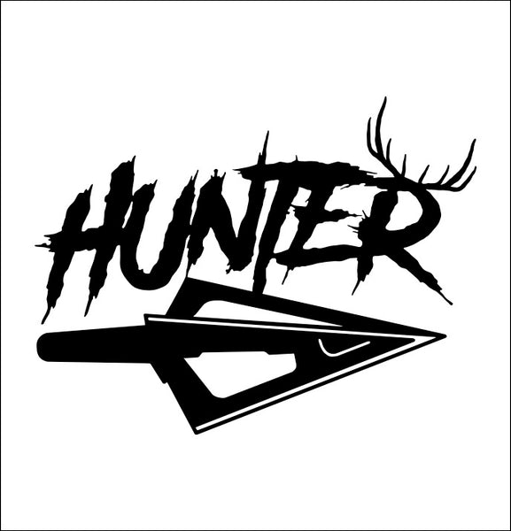 Hunter B hunting decal