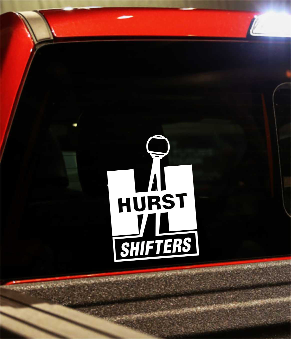 Hurst Shifters decal, performance decal, sticker