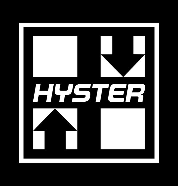 Hyster decal, car decal sticker