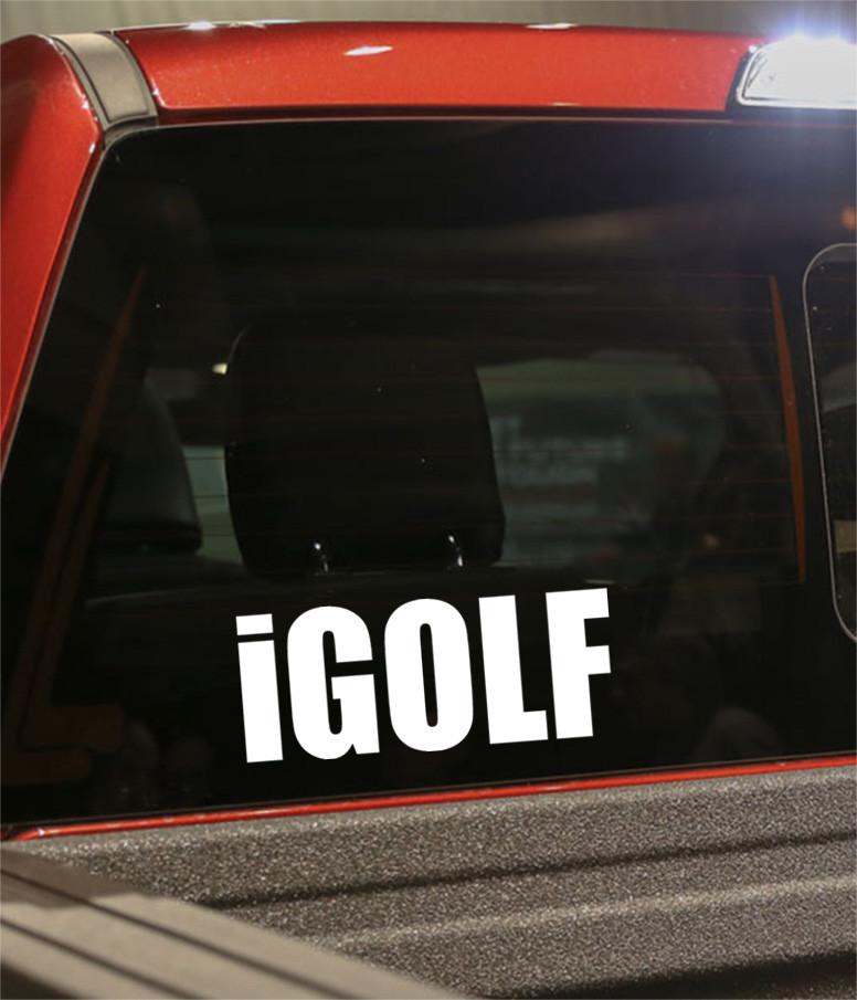 igolf golf decal - North 49 Decals