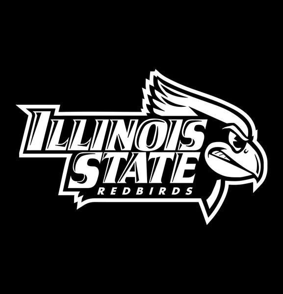 Illinois State Redbirds decal, car decal sticker, college football