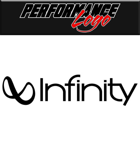 Infinity decal performance decal sticker