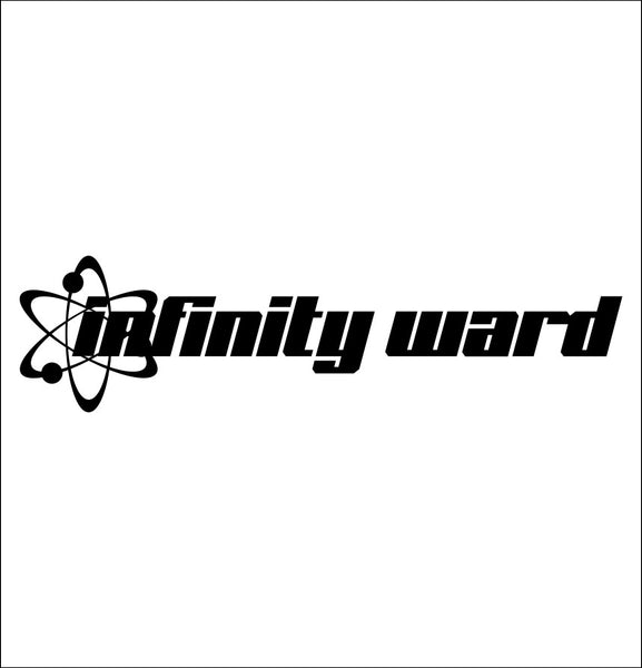 Infinity Ward decal, video game decal, sticker, car decal