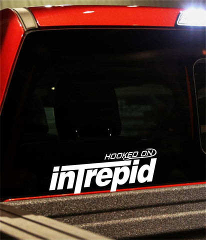 intrepid boats decal, car decal, fishing sticker