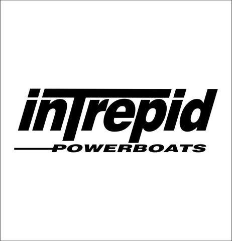 Intrepid Boats decal, sticker, hunting fishing decal