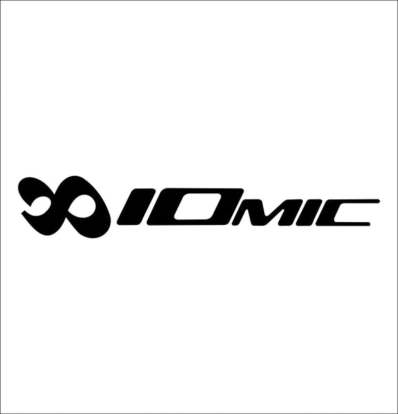 Iomic Grips decal, golf decal, car decal sticker