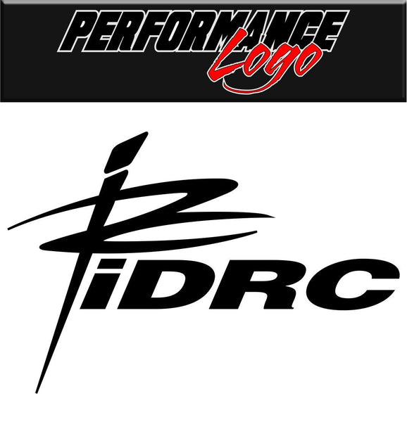 IDRC decal performance decal sticker