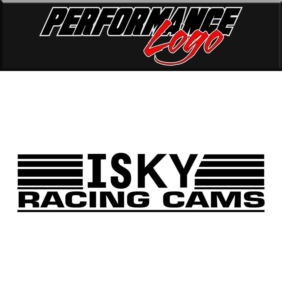 Isky Racing Cams decal performance decal sticker