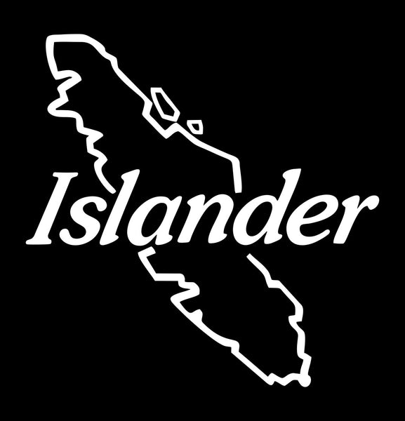 Islander Reels decal, fishing hunting car decal sticker