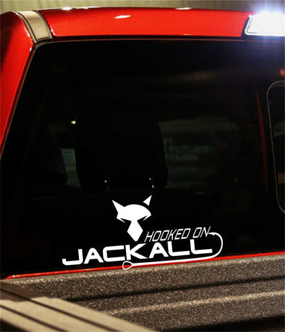jackall lures decal, car decal, fishing sticker