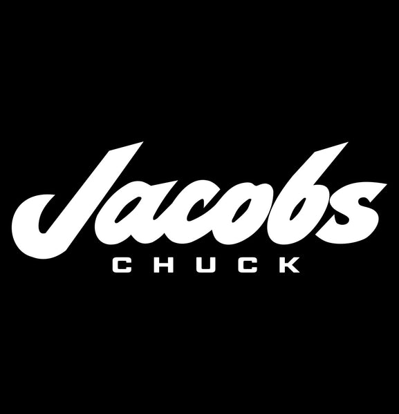 jacobs chuck decal, car decal sticker