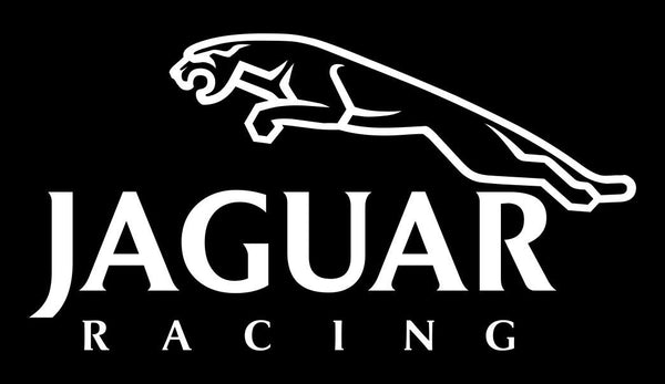 jaguar racing car decal window sticker