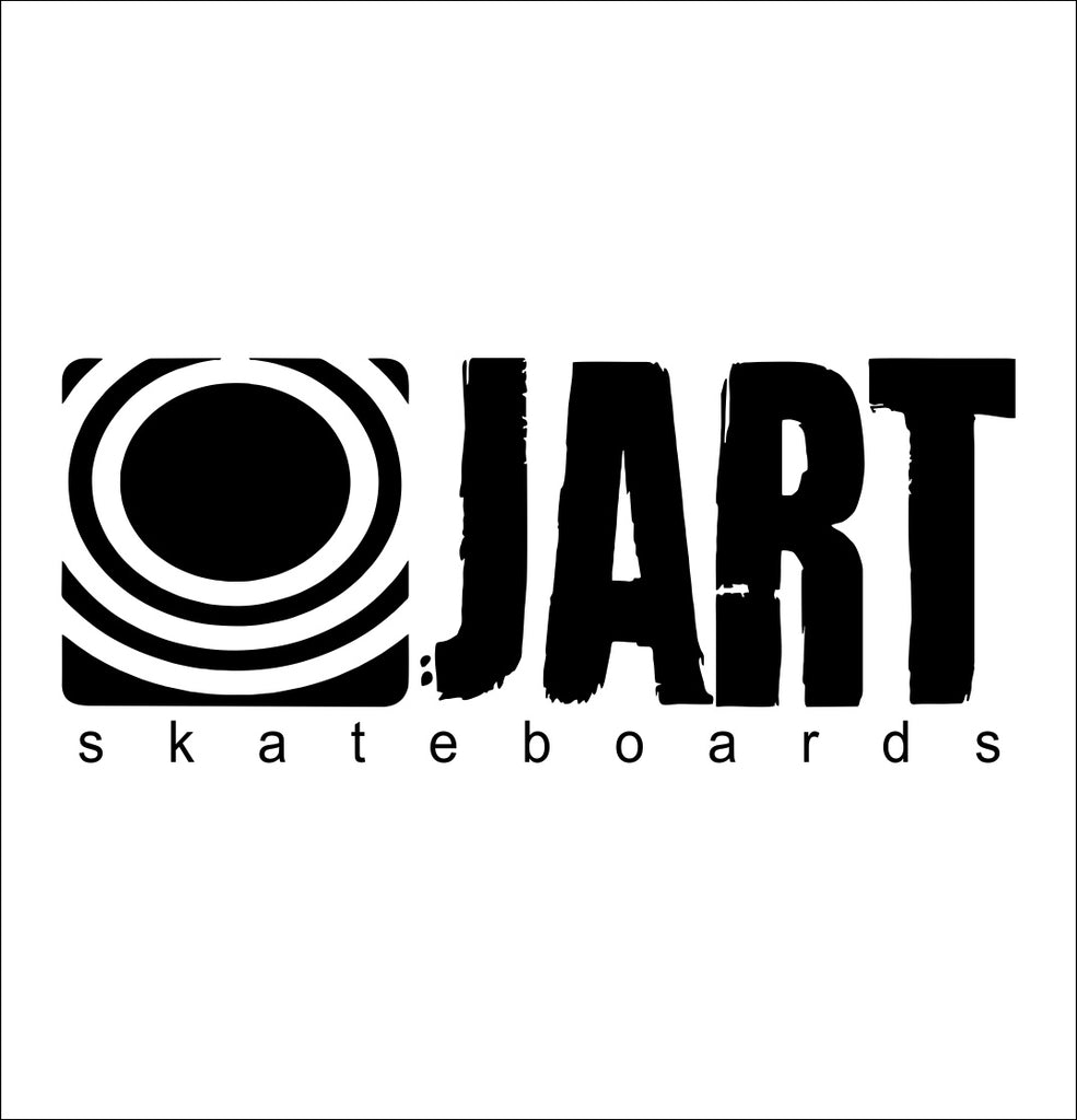Jart Skateboards decal, skateboarding decal, car decal sticker