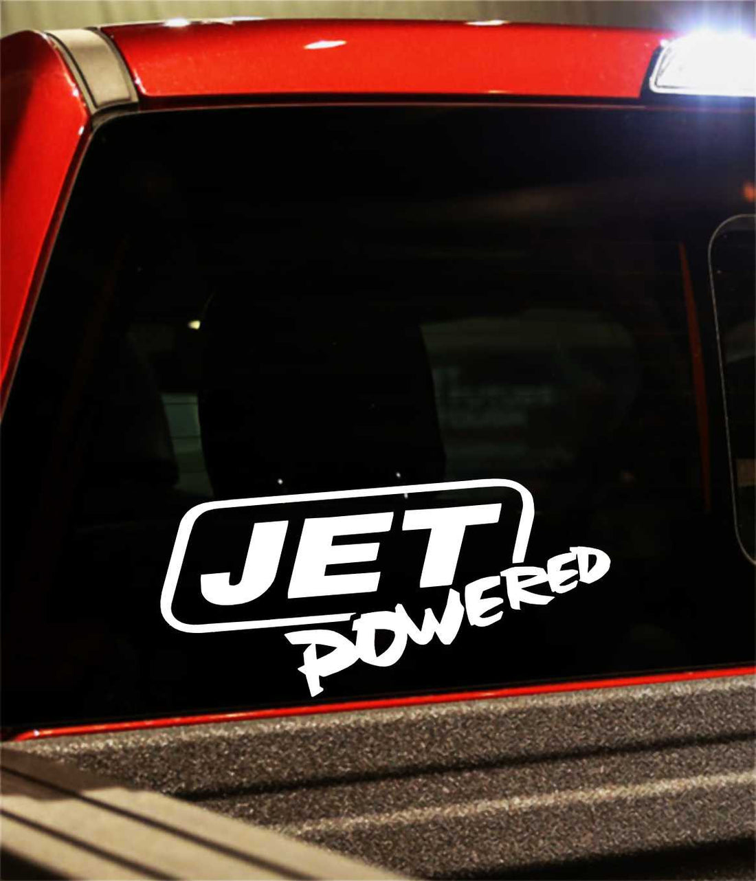 Jet Powered decal – North 49 Decals