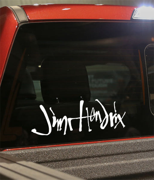 jimi hendrix band decal - North 49 Decals