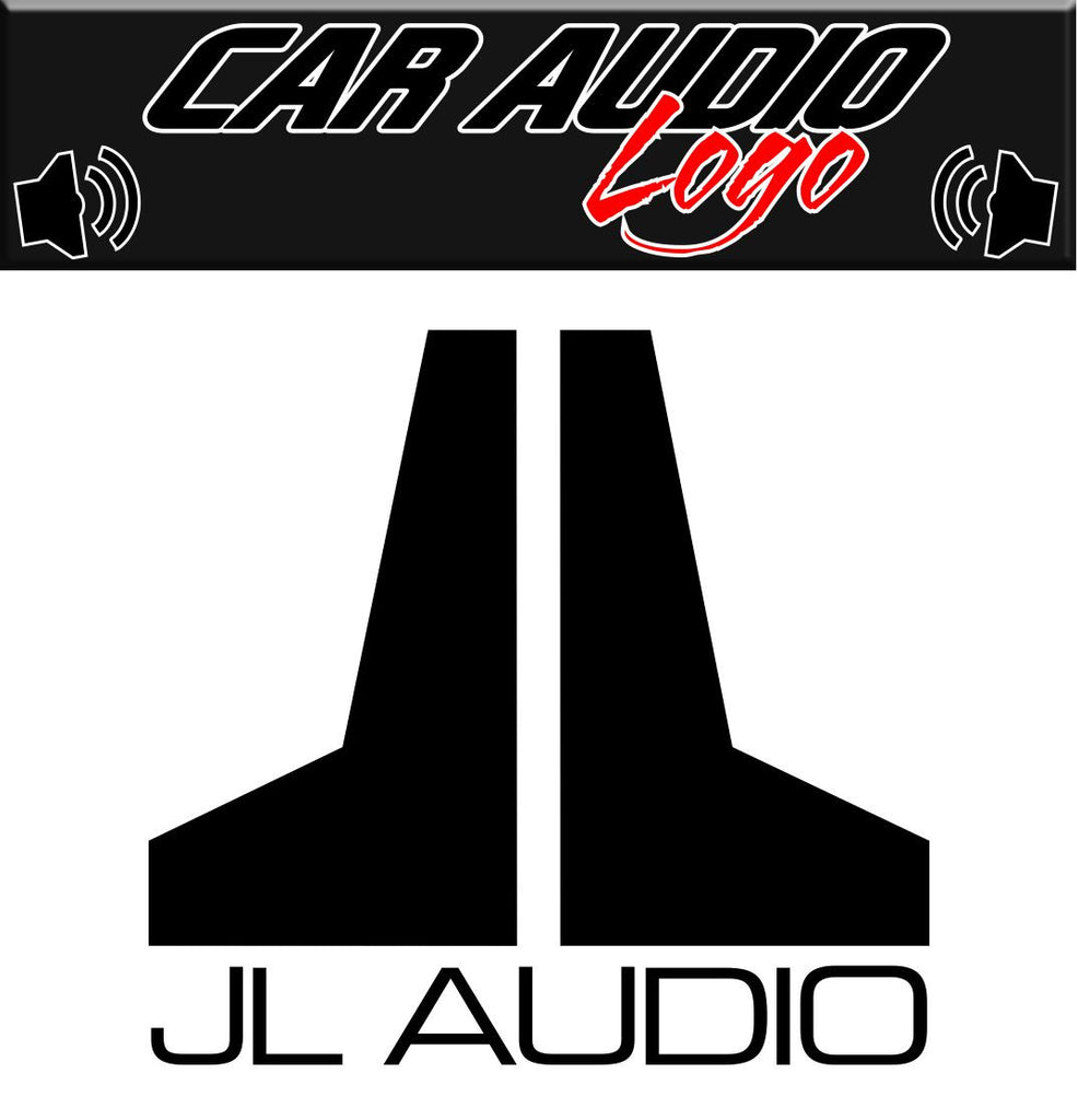 JL Audio decal, sticker, audio decal