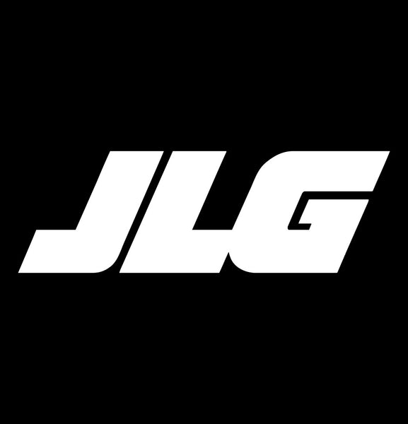 JLG Industries decal, car decal sticker